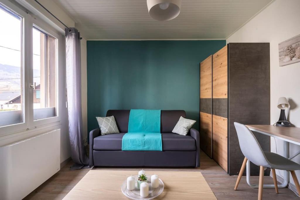 Studio Cosy Proche Du Centre + Parking Gratuit Cluses Exteriér fotografie